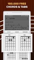 Guitar Chords & Tabs: Play Songs Affiche
