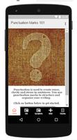 Punctuation Marks 101-poster