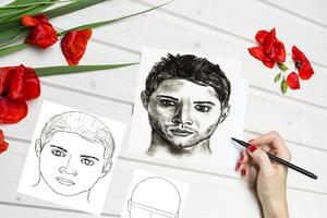 Comment dessiner des gens Affiche