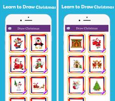 How to draw Christmas and New Year Step by Step ポスター