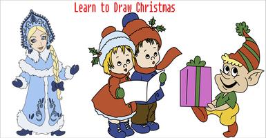 How to draw Christmas and New Year Step by Step capture d'écran 3