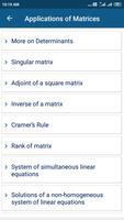 Matrices and Determinants captura de pantalla 1