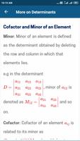 Matrices and Determinants स्क्रीनशॉट 2