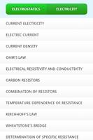 Electrostatics and Electricity capture d'écran 1