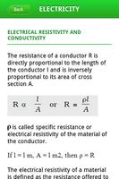 Electrostatics and Electricity capture d'écran 3