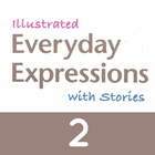 Learn english - Illustrated Everyday Expressions 2 icône