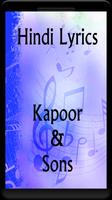 Lyrics of Kapoor & Sons Affiche
