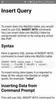 Learn MySQL & SQL Database تصوير الشاشة 4