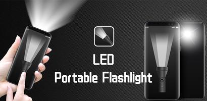 LED Portable Flashlight 海报