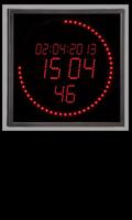 LED Ring Clock poster