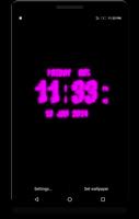 LED Digital Clock captura de pantalla 3