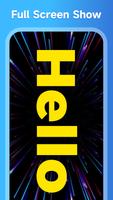 LED poster