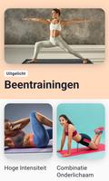 Trainen voor billen en benen-poster