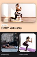 Po und beine training Plakat
