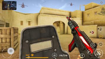 game FPS perang offline tim poster