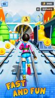 Game lari kereta bawah tanah poster