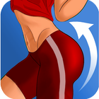 Exercises - legs and buttocks icon
