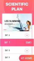 Leg Workouts - Tone up & Slim اسکرین شاٹ 2