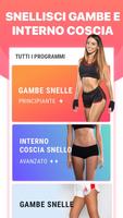 Poster Esercizi per Gambe Snelle