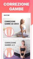 1 Schermata Esercizi per Gambe Snelle