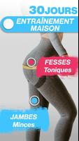 Fesses Bombées & Fitness femme Affiche