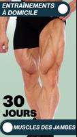 Exercices Jambes pour Homme Affiche