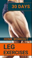 Leg Workouts,Exercises for Men plakat