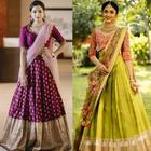 Lehenga and Half Saree Designs icône