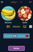 Kalorien-Quiz: Speisen und Get Screenshot 3