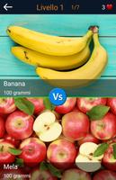 2 Schermata Quiz sulle calorie: Cibi e bev