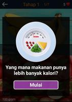 Kuis tentang kalori: Makanan d screenshot 1