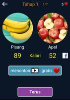 Kuis tentang kalori: Makanan d screenshot 3