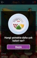 Kalori quiz: Yiyecek içecek Ekran Görüntüsü 1