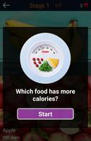 Calorie quiz: Food and drink ภาพหน้าจอ 1