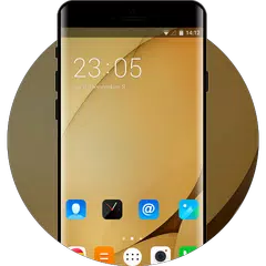 Theme for Lenovo K8 Plus HD: Gold Wallpaper APK 下載