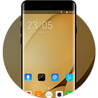 Theme for Lenovo K8 Plus HD: Gold Wallpaper icon