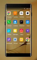 Theme for Lenovo K8 Plus HD: Gold Wallpaper screenshot 1