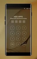 Theme for Lenovo K8 Plus HD: Gold Wallpaper screenshot 2
