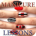 Nail manicure lessons biểu tượng