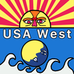 ”Tide Now USA West - Tides, Sun