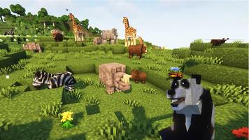Mod Animal Zoo Minecraft Affiche