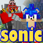 Mod Sonic boom for Minecraft Zeichen