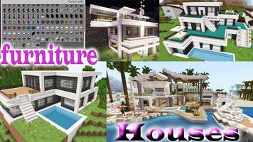 Furniture Mod for Minecraft الملصق