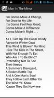 Michael Jackson Lyrics Free syot layar 1