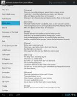 Michael Jackson Lyrics Free screenshot 3