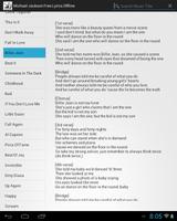 Michael Jackson Lyrics Free screenshot 4