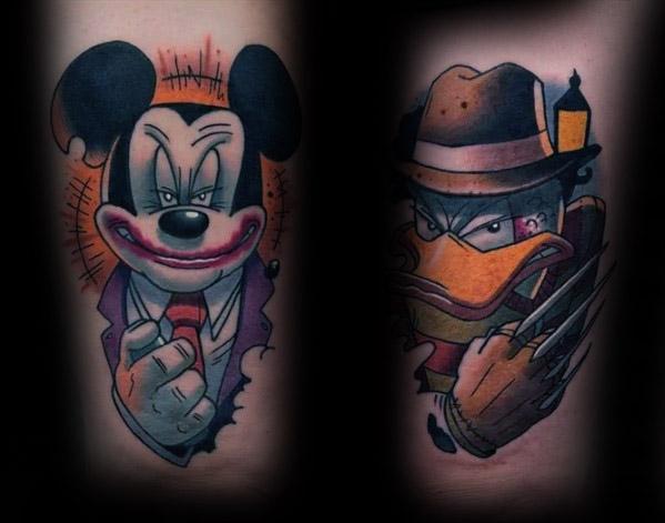 Paling Populer 10 Gambar Desain Tato  Kartun 