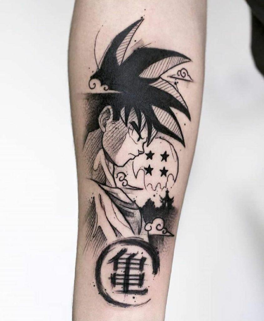 Paling Keren 26 Desain Tato Anime Paling Keren 26 Desain Tato Anime