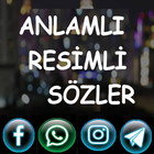 Anlamlı Sözler Resimli biểu tượng