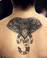 象のタトゥー ポスター